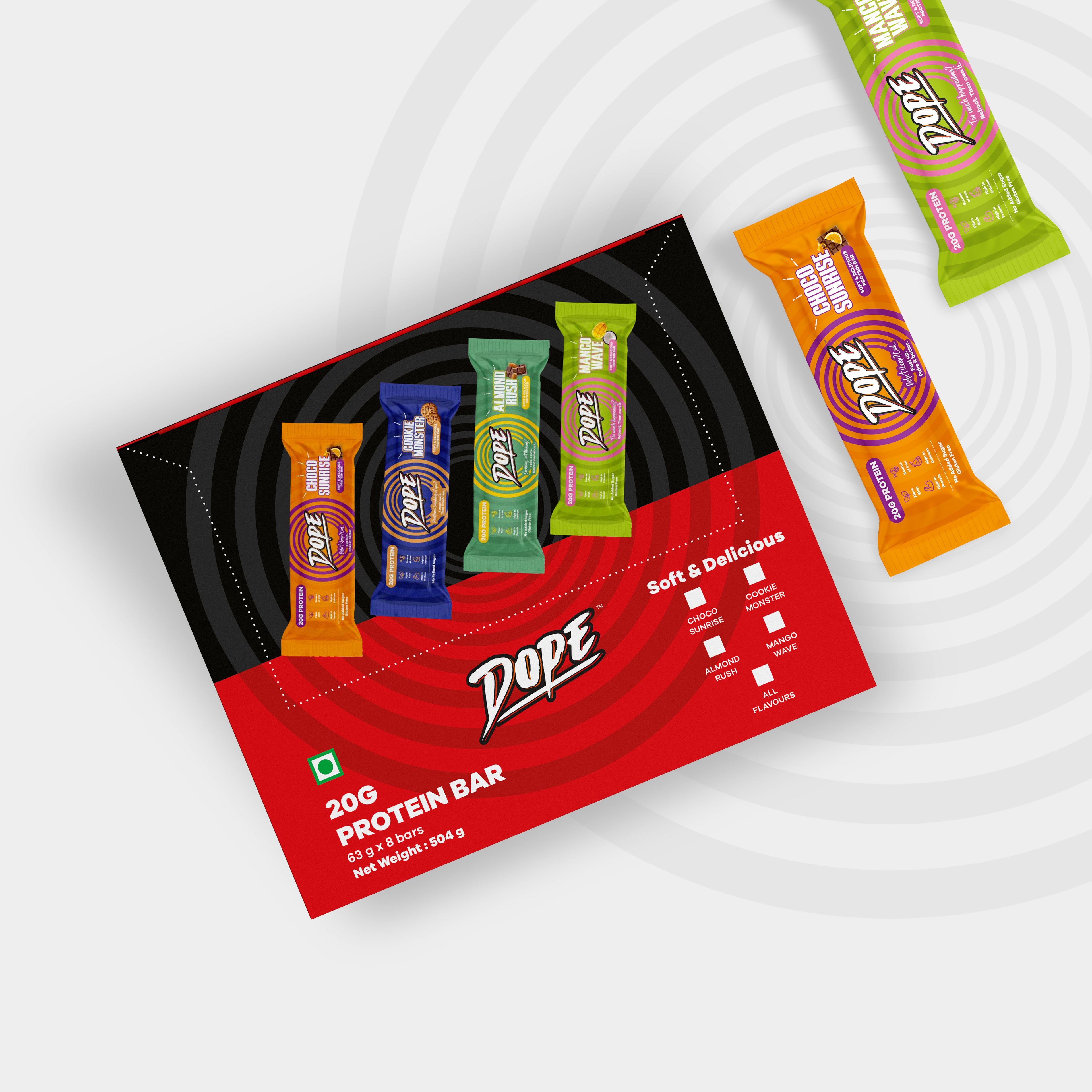 Assorted Box 20g Protein Bars